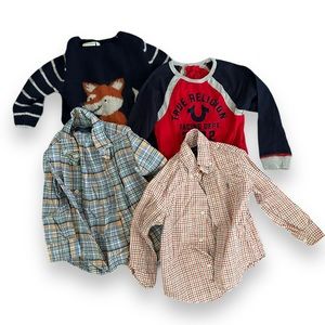 2T boys long sleeve shirts